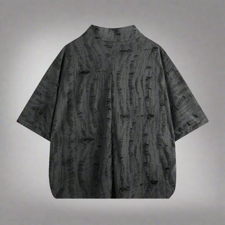 Kuro Fade Asymmetry Shirt
