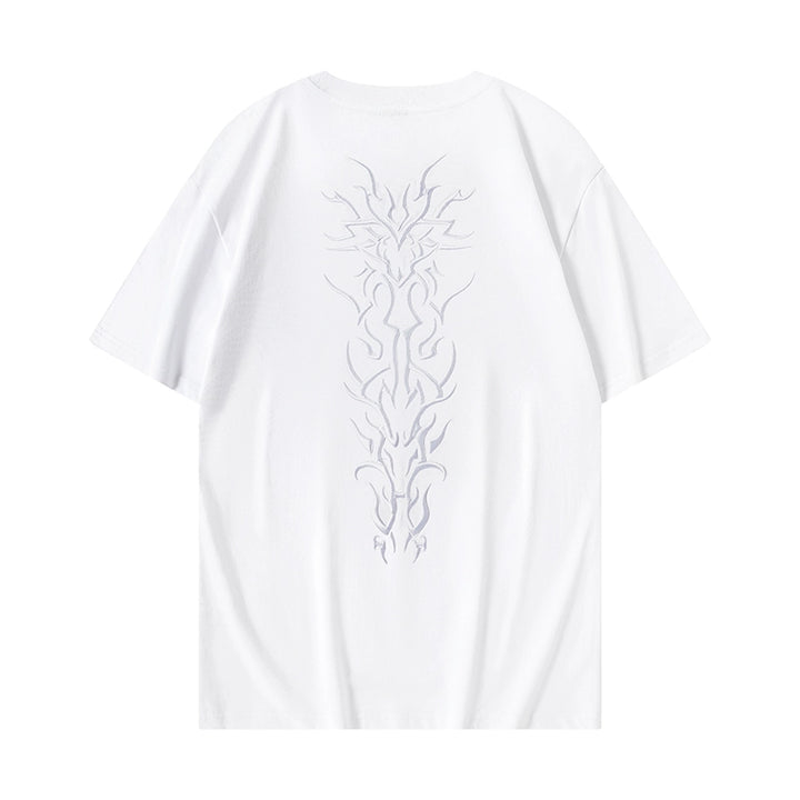 Dragon Spine Embroidery T-shirt