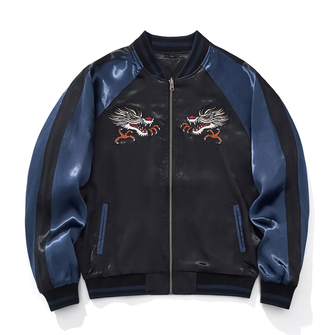 Tokyo Ryū Embroidered Sukajan Jacket Product Description