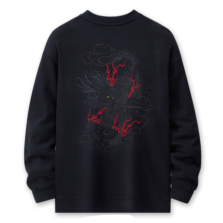 Imperial Kylin Embroidered Sweatshirt