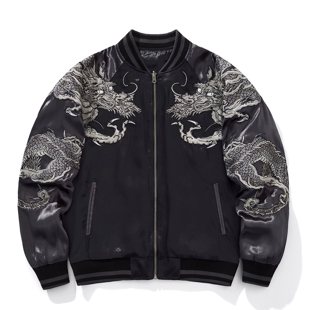 Seiryuu Embroidered Sukajan Jacket