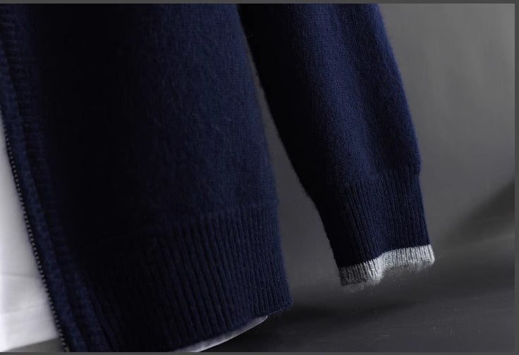 Kumori Knit Collar Jacket
