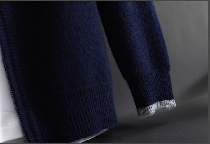 Kumori Knit Collar Jacket