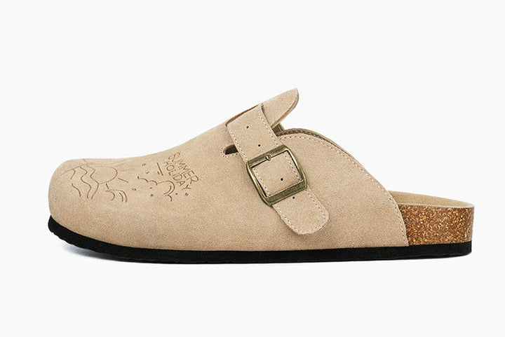 Mules dessinées à la main Island Horizon