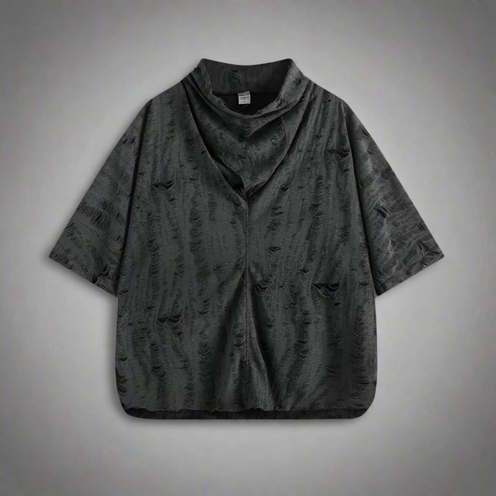 Kuro Fade Asymmetry Shirt