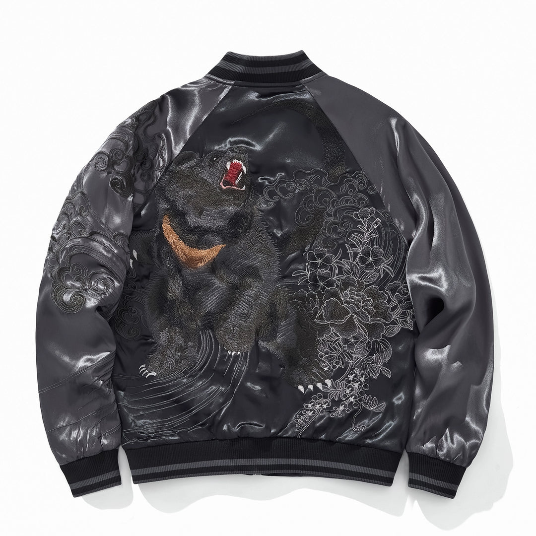 Kurokuma Embroidered Sukajan Jacket