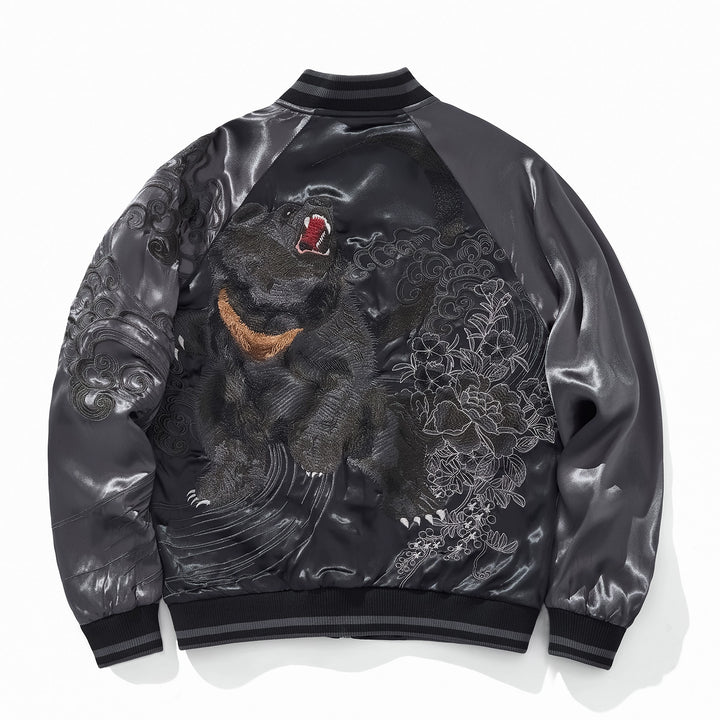 Kurokuma Embroidered Sukajan Jacket