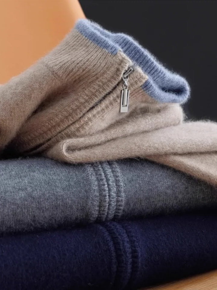 Kumori Knit Collar Jacket