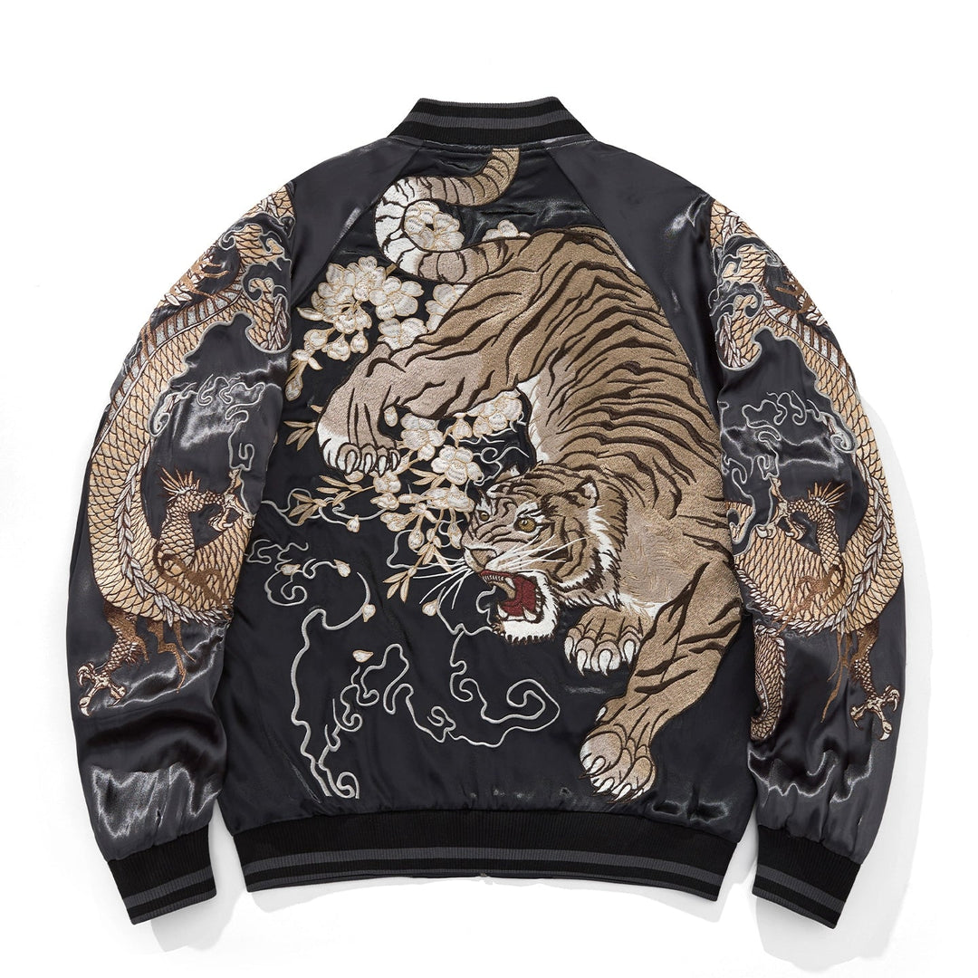ToraRyuu Embroidered Sukajan Jacket