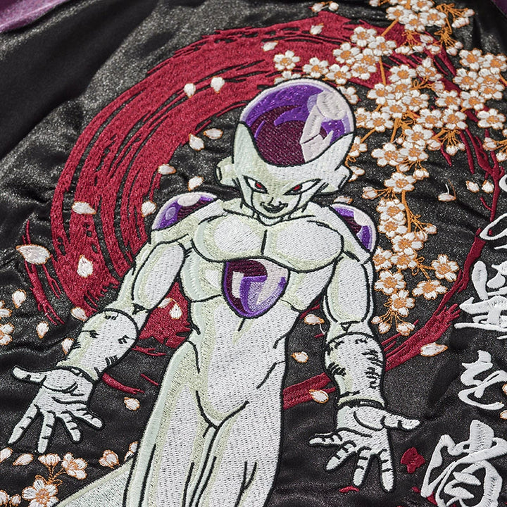 Frieza Dragon Ball Sukajan Souvenir Bomberjacke