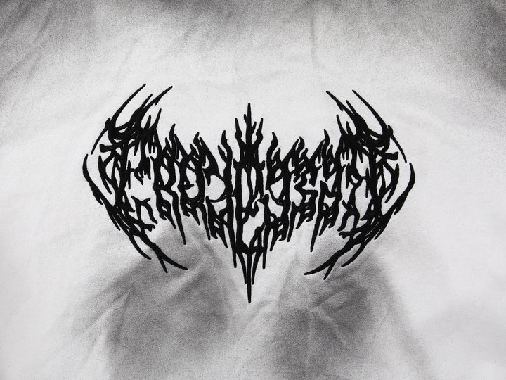 GRAILZ PROJECT Embroidered Sanskrit hoodie