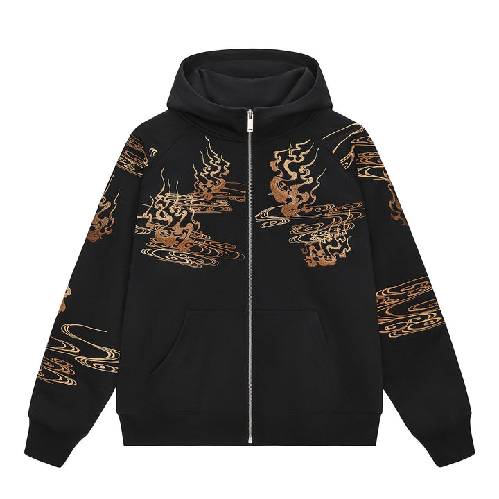 Byakko Spirit Embroidered Hoodie