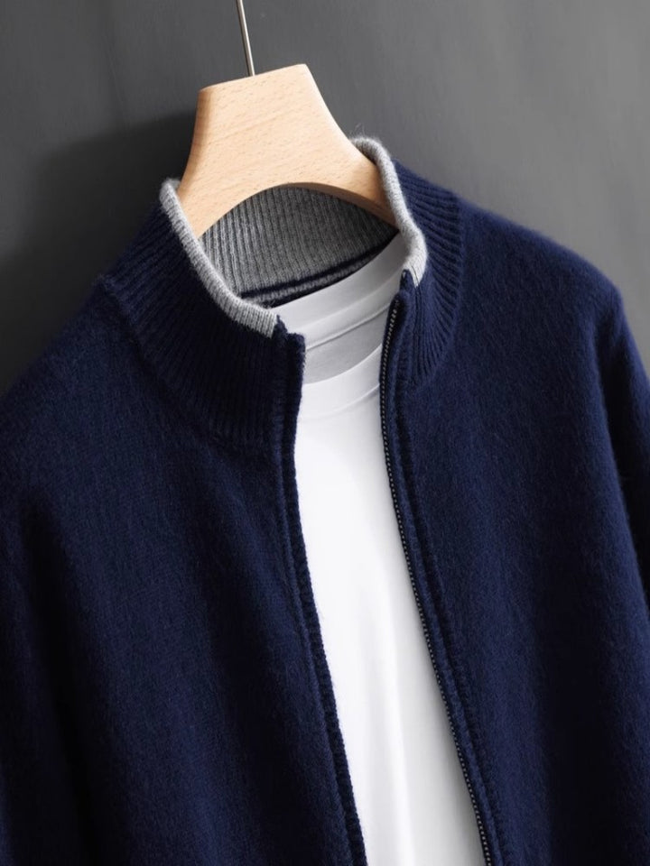Kumori Knit Collar Jacket