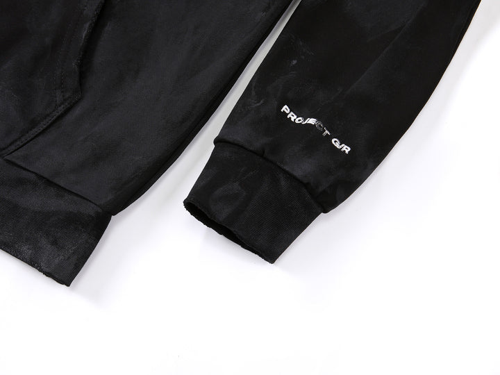 GRAILZ PROJECT Embroidered Sanskrit hoodie