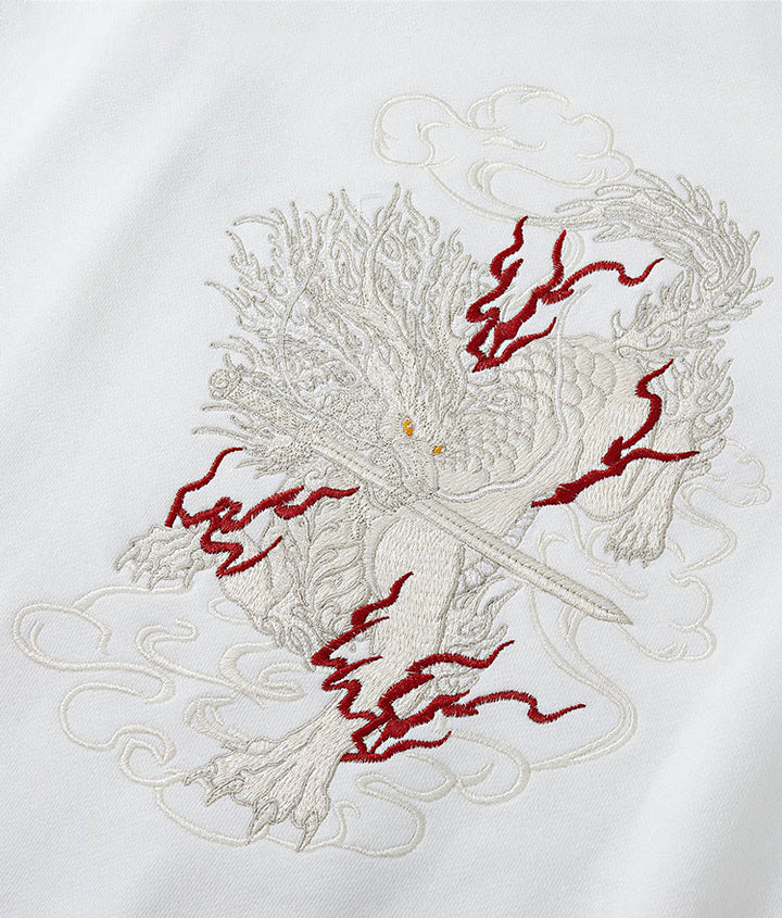 Imperial Kylin Embroidered Sweatshirt