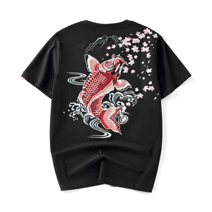 Climbing Koi Tee