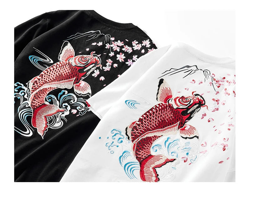 Climbing Koi Tee