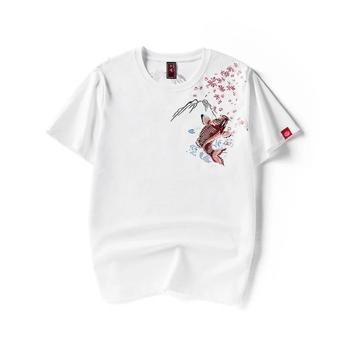 Climbing Koi Tee