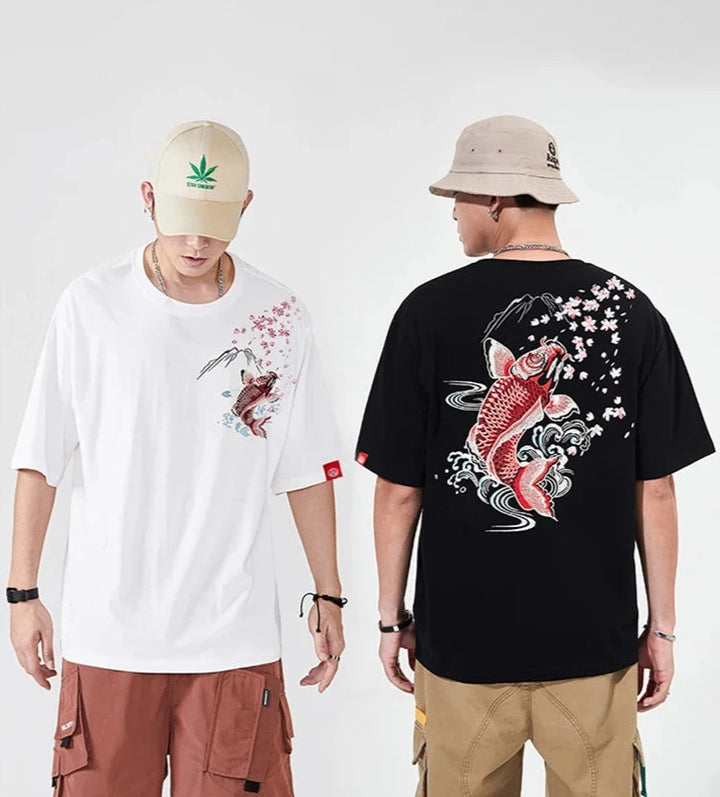 Climbing Koi Tee