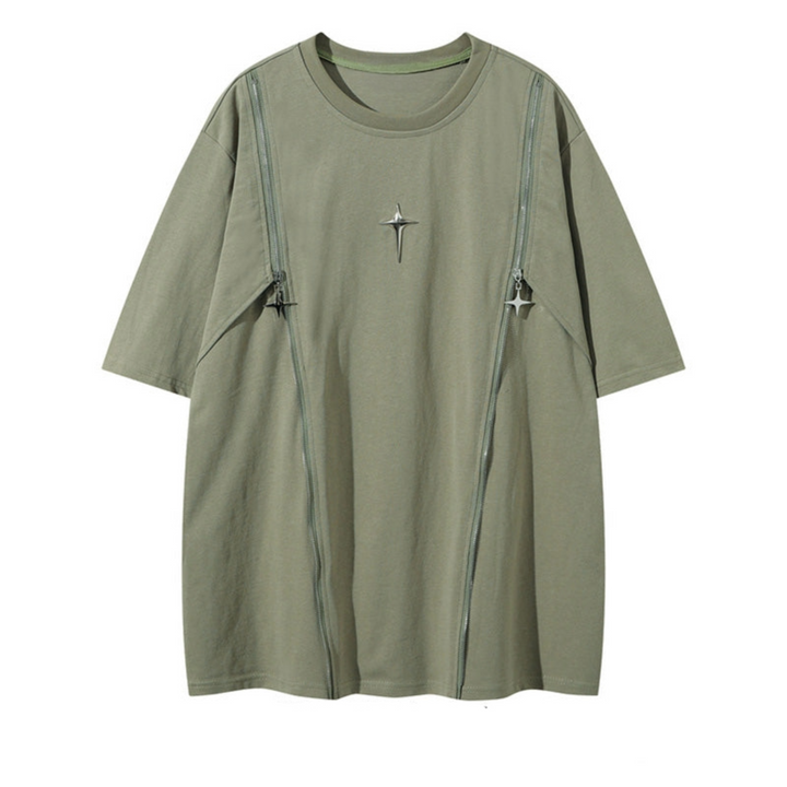 Starfall Zipper Tee