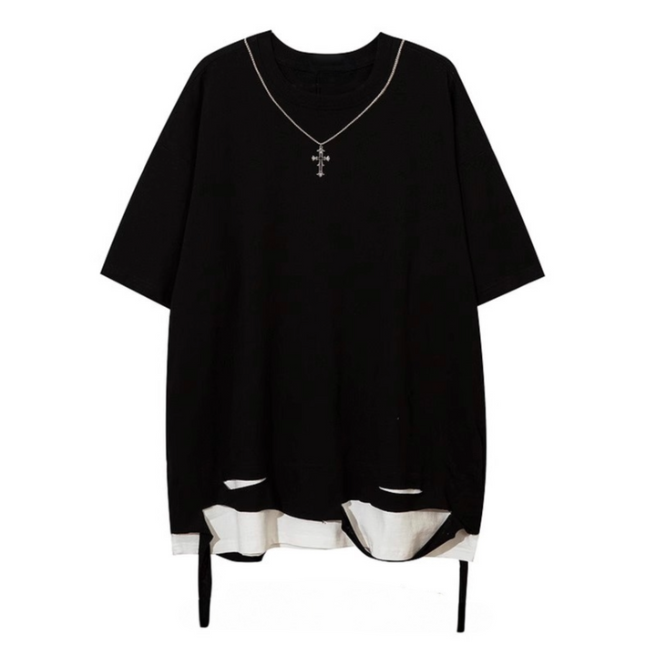 Shatter Layer Necklace Tee