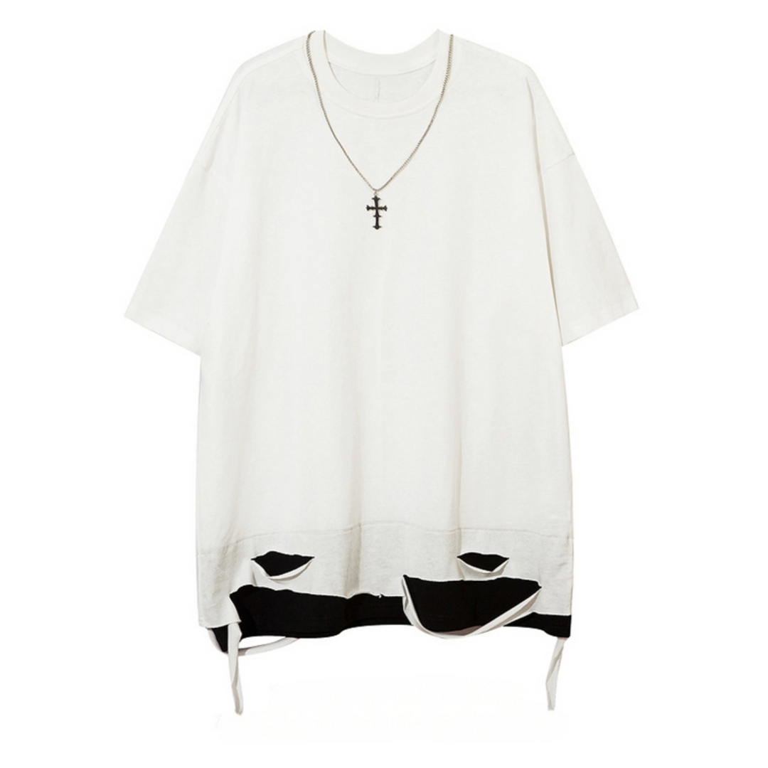 Shatter Layer Necklace Tee