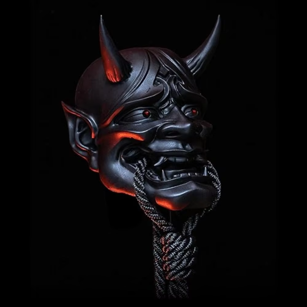 Hannya Mask (Red/Black/Black & Gold)