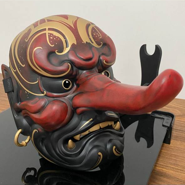 赤天狗の面 Akai Tengu mask