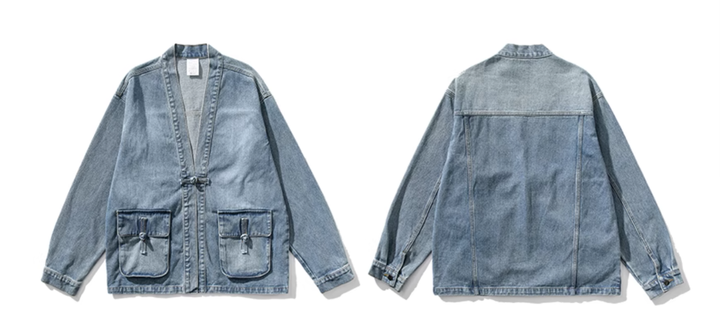 Kyokai Denim Haori Jacket