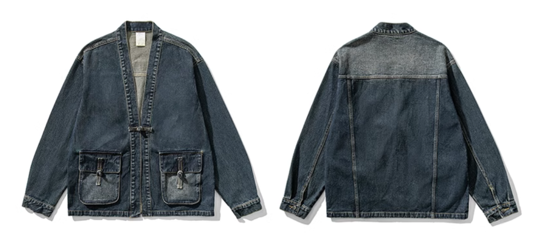 Kyokai Denim Haori Jacket
