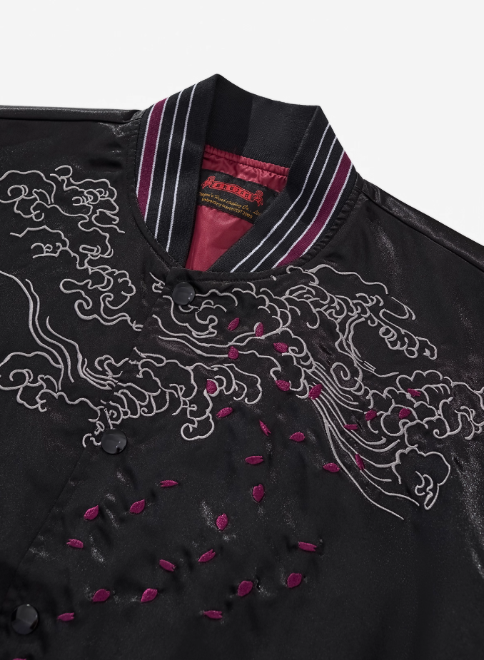 Ryugetsu Embroidered Sukajan Jacket