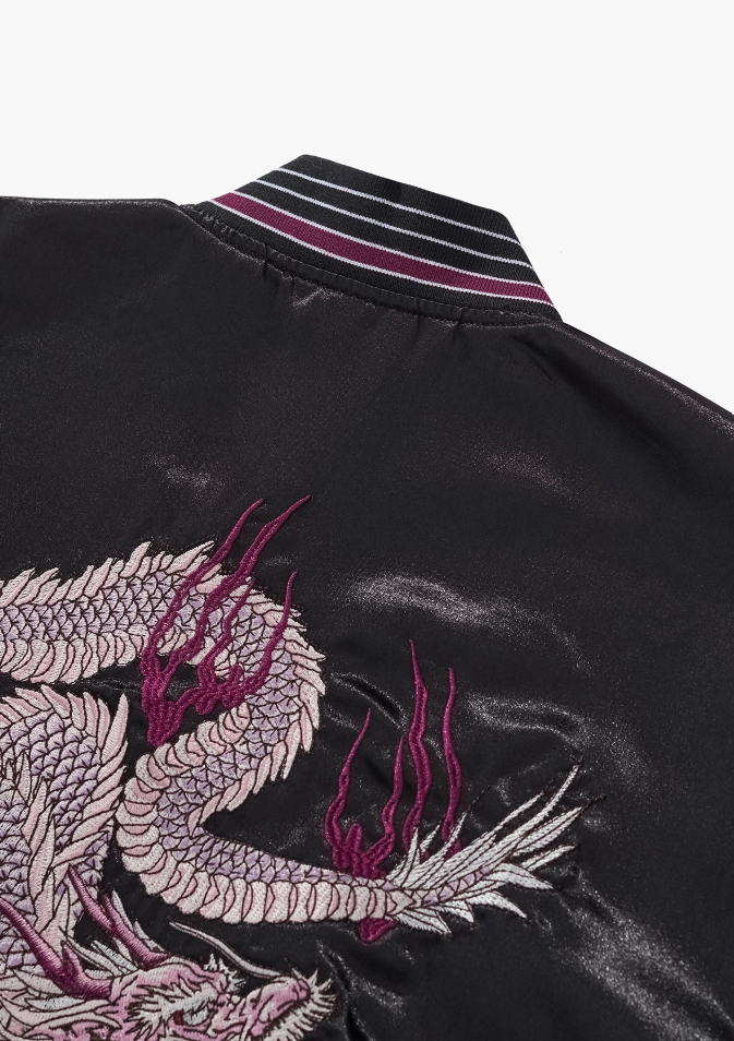 Ryugetsu Embroidered Sukajan Jacket