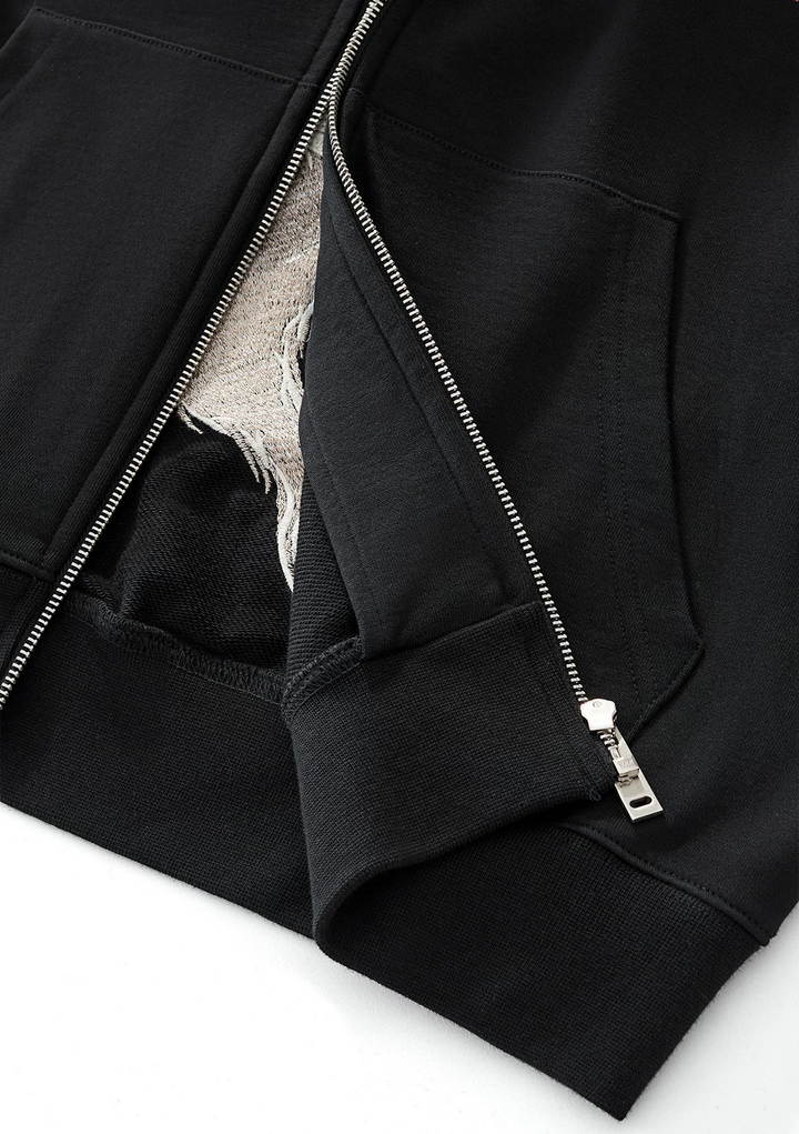 Byakko Spirit Embroidered Hoodie