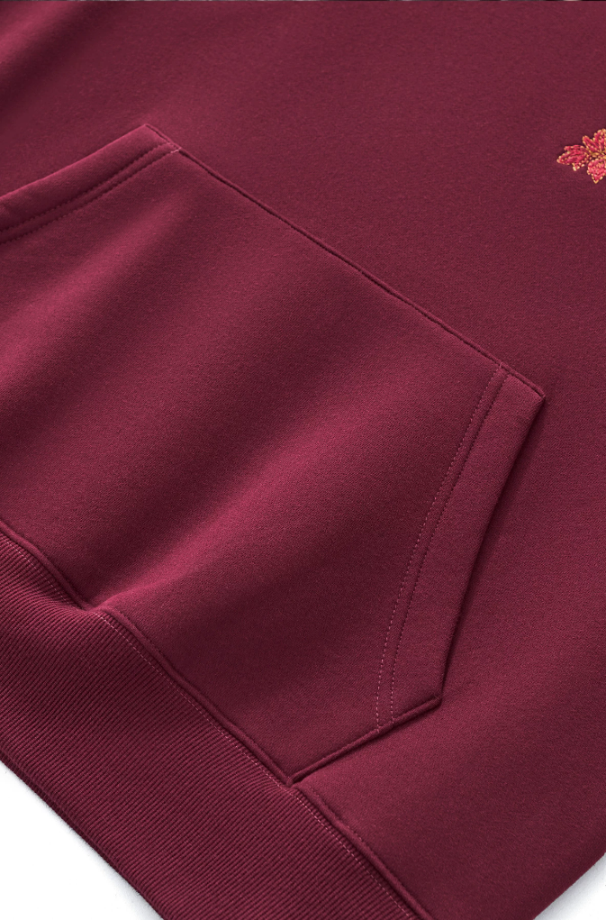 Hakuba Embroidered Zip Hoodie