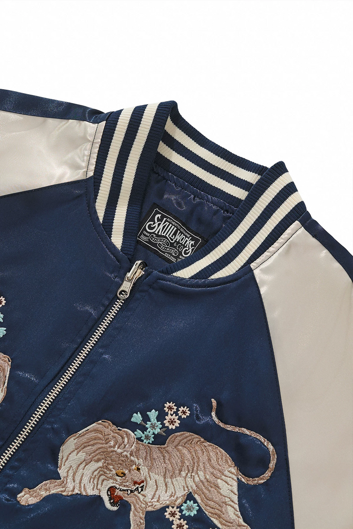 Tsukitora Embroidered Sukajan Jacket