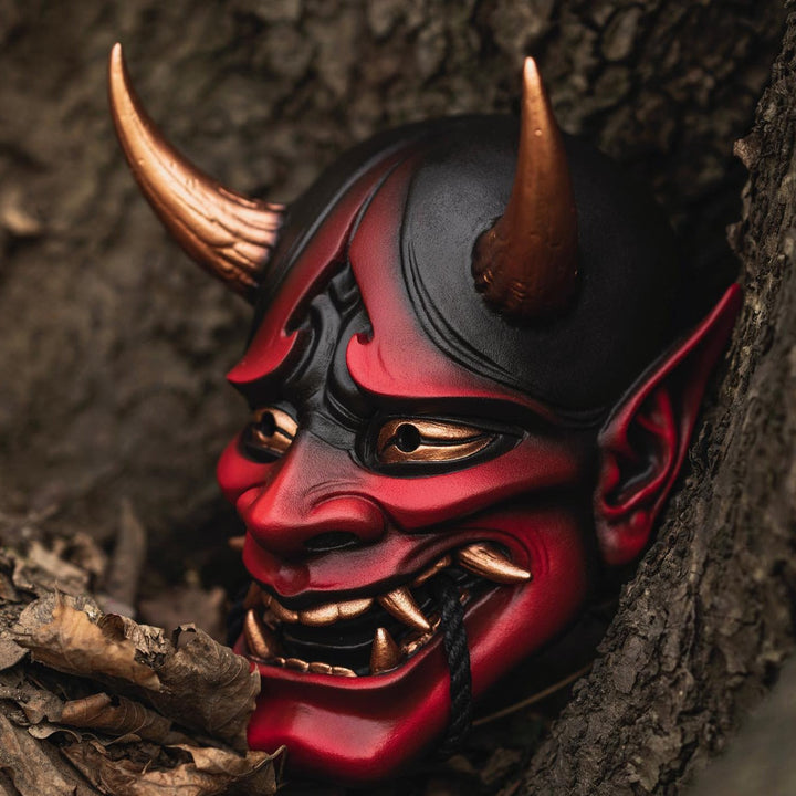 Hannya Mask (Red/Black/Black & Gold)